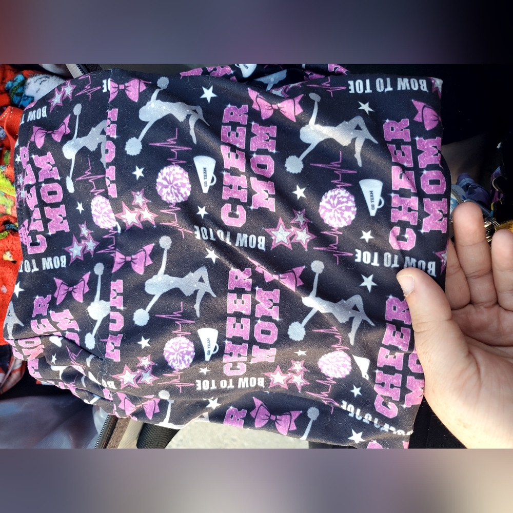 Cheer mom leggings